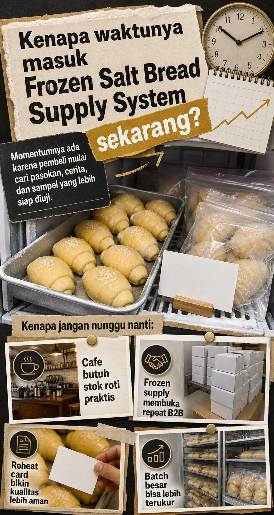 Frozen Salt Bread Supply System section 3