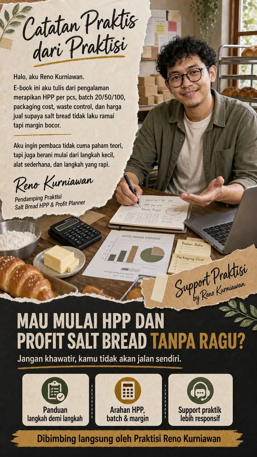 Salt Bread HPP & Profit Planner section 9