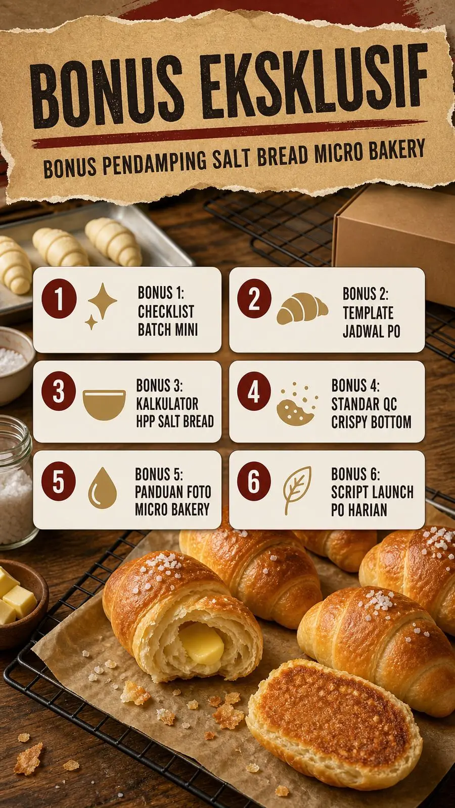 Salt Bread Micro Bakery Kit section 6