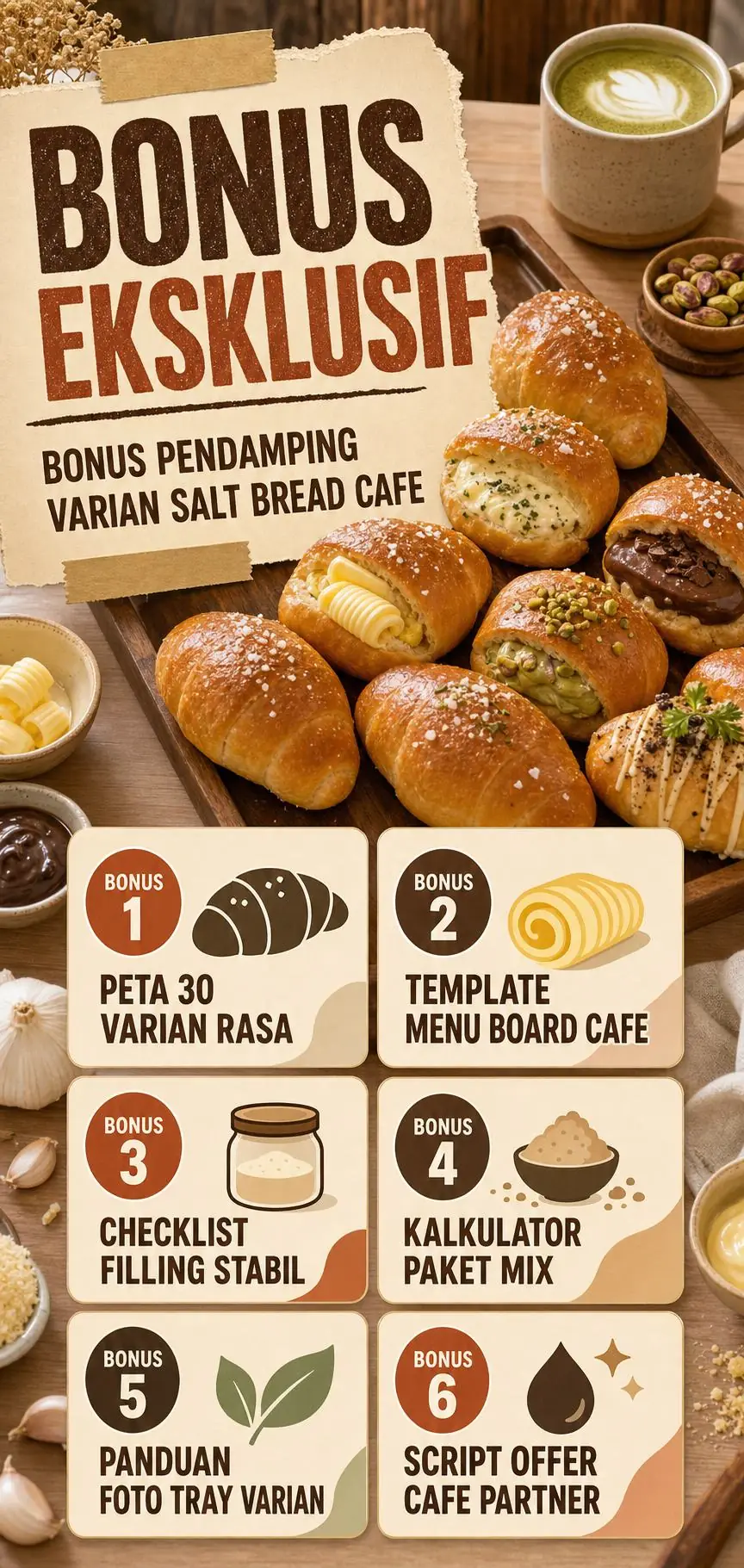 Salt Bread Varian Cafe Collection section 6