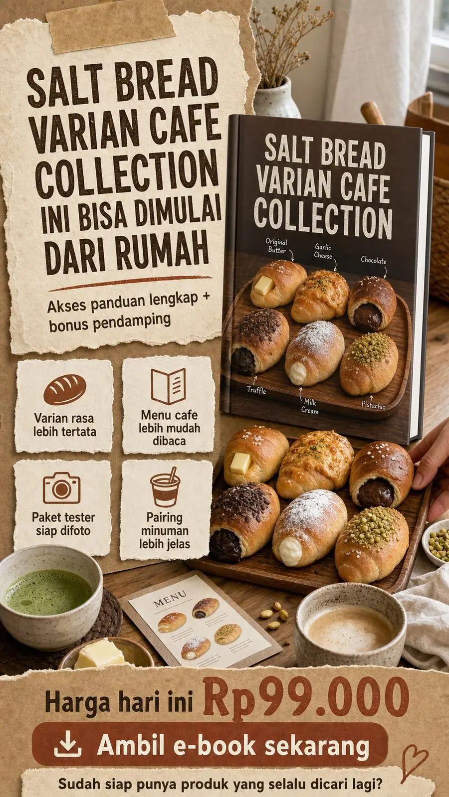 Salt Bread Varian Cafe Collection section 8